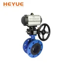 Pneumatic Flange Papiyon Valv